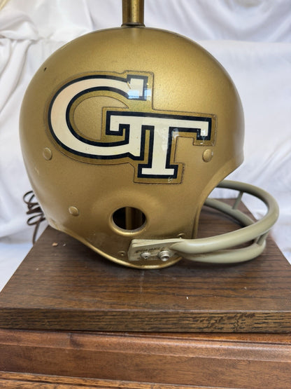 Vintage Original Riddell 1971 Georgia Tech Kra-Lite Football Helmet Lamp Riddell