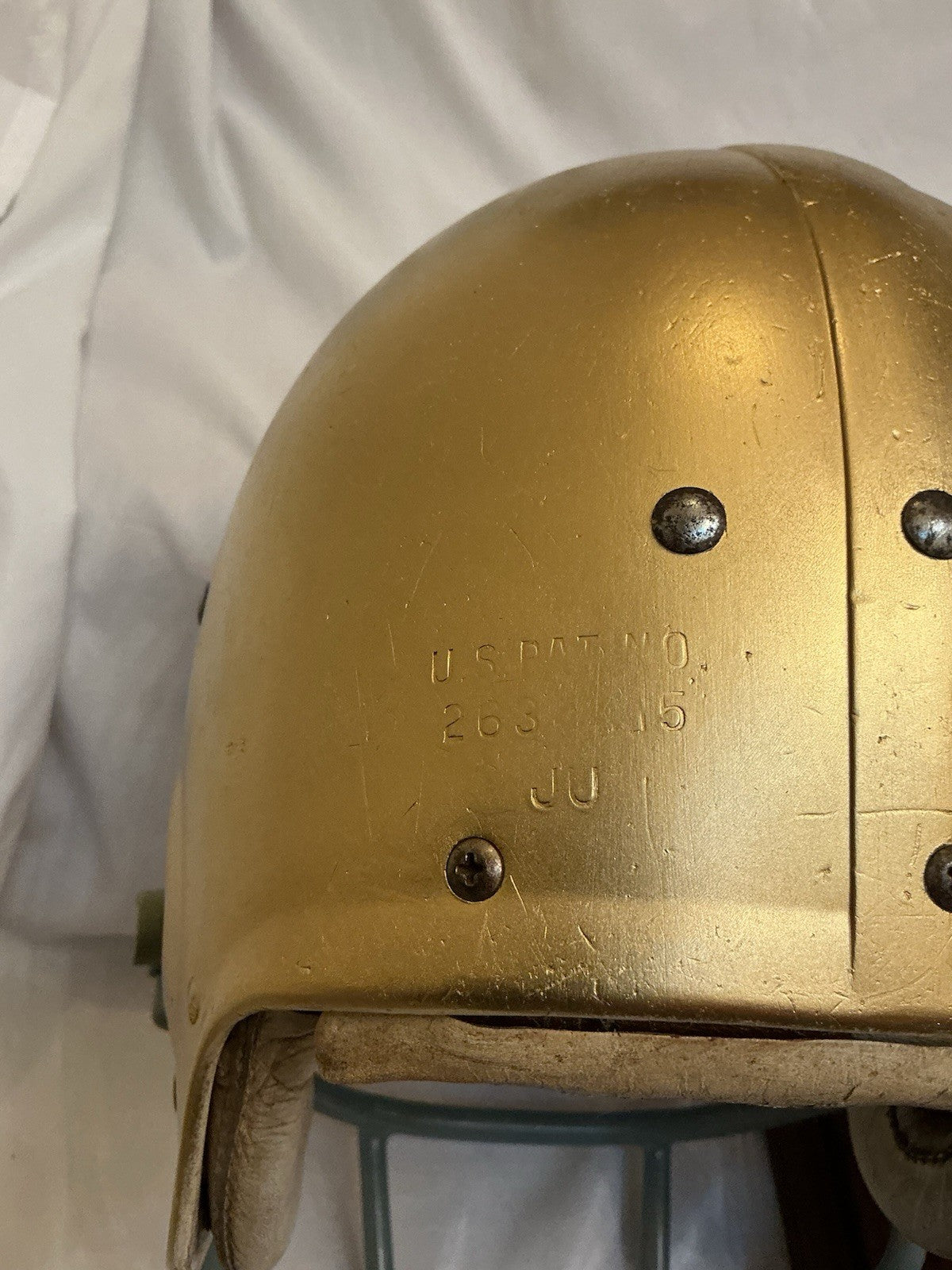 Vintage Wilson Football Helmet Custom 1970 Notre Dame Fighting Irish Montana Wilson