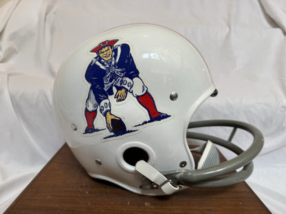 Riddell Kra-Lite RK2 Suspension Football Helmet Boston Patriots Shonta Autograph Riddell