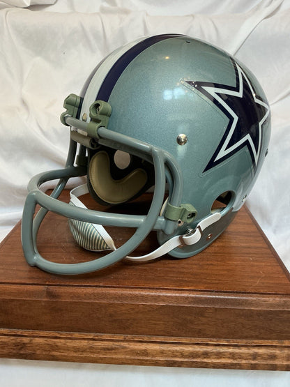 Dallas Cowboys Authentic Color Paint Duane Thomas TK2 Style Football Helmet Riddell