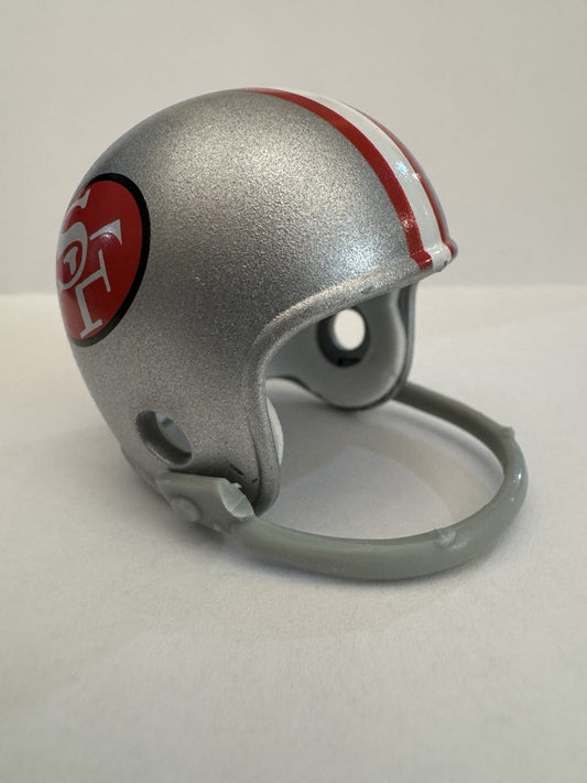 San Francisco 49ers Riddell NFL Single-Bar Pocket Pro Helmet 1962 Custom Throwback Riddell