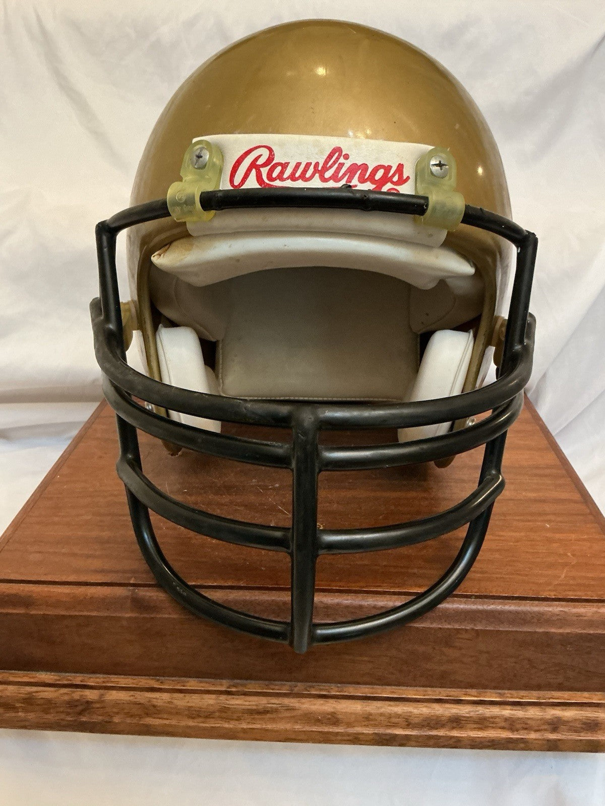 Authentic Vintage Georgia Tech Yellow Jackets Rawlings AIMS Football Helmet L WESTBROOKSPORTSCARDS