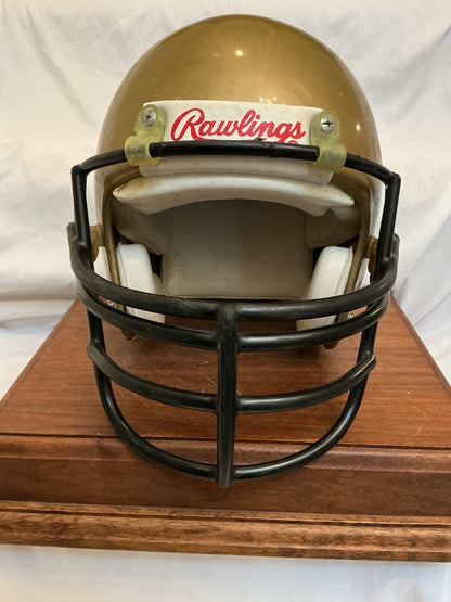Authentic Vintage Georgia Tech Yellow Jackets Rawlings AIMS Football Helmet L WESTBROOKSPORTSCARDS