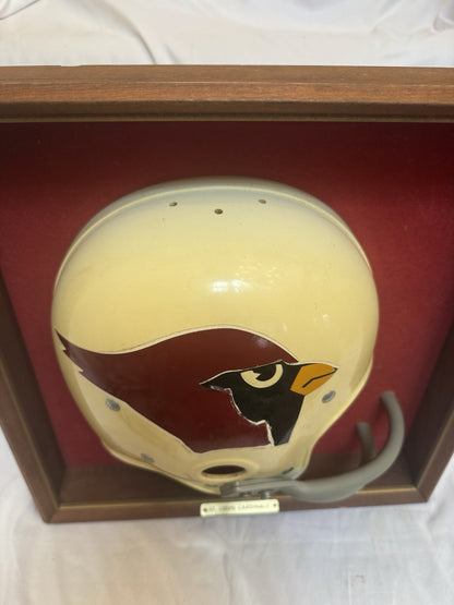 Vintage Riddell 1968 RK2 St. Louis Cardinals 1/2 Helmet Plaque framed Rare Riddell
