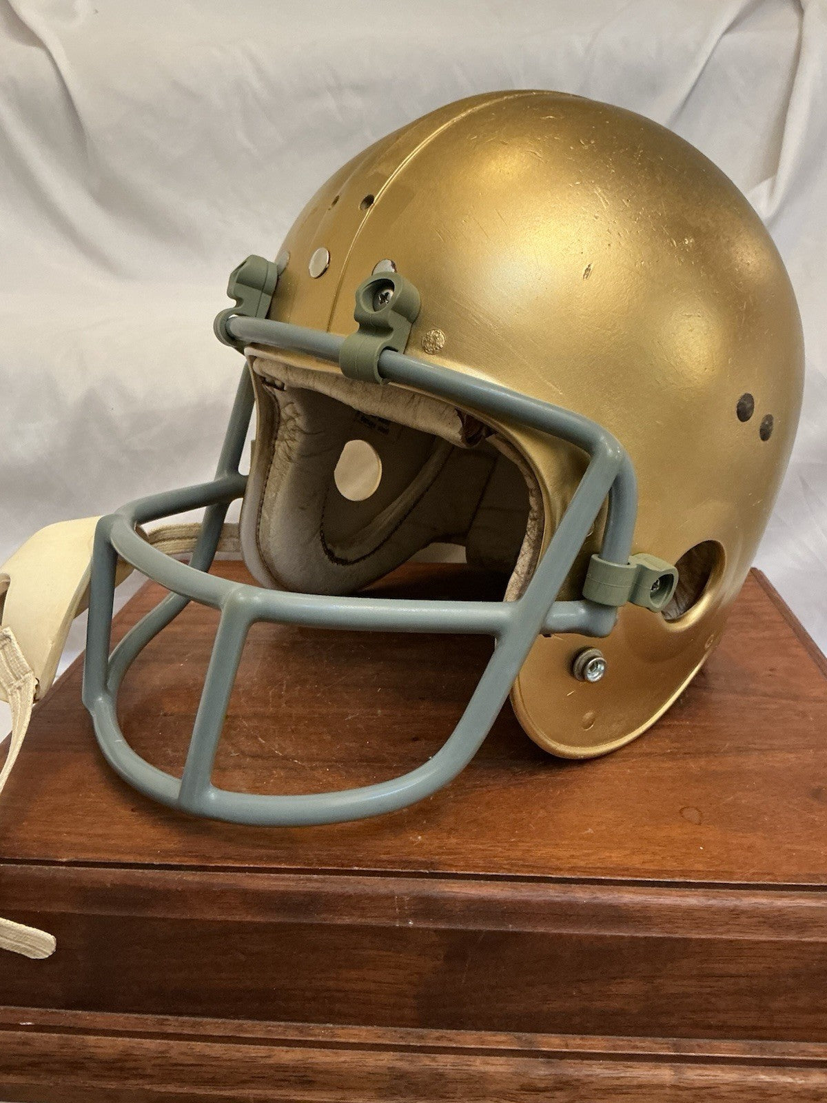 Vintage Wilson Football Helmet Custom 1970 Notre Dame Fighting Irish Montana Wilson