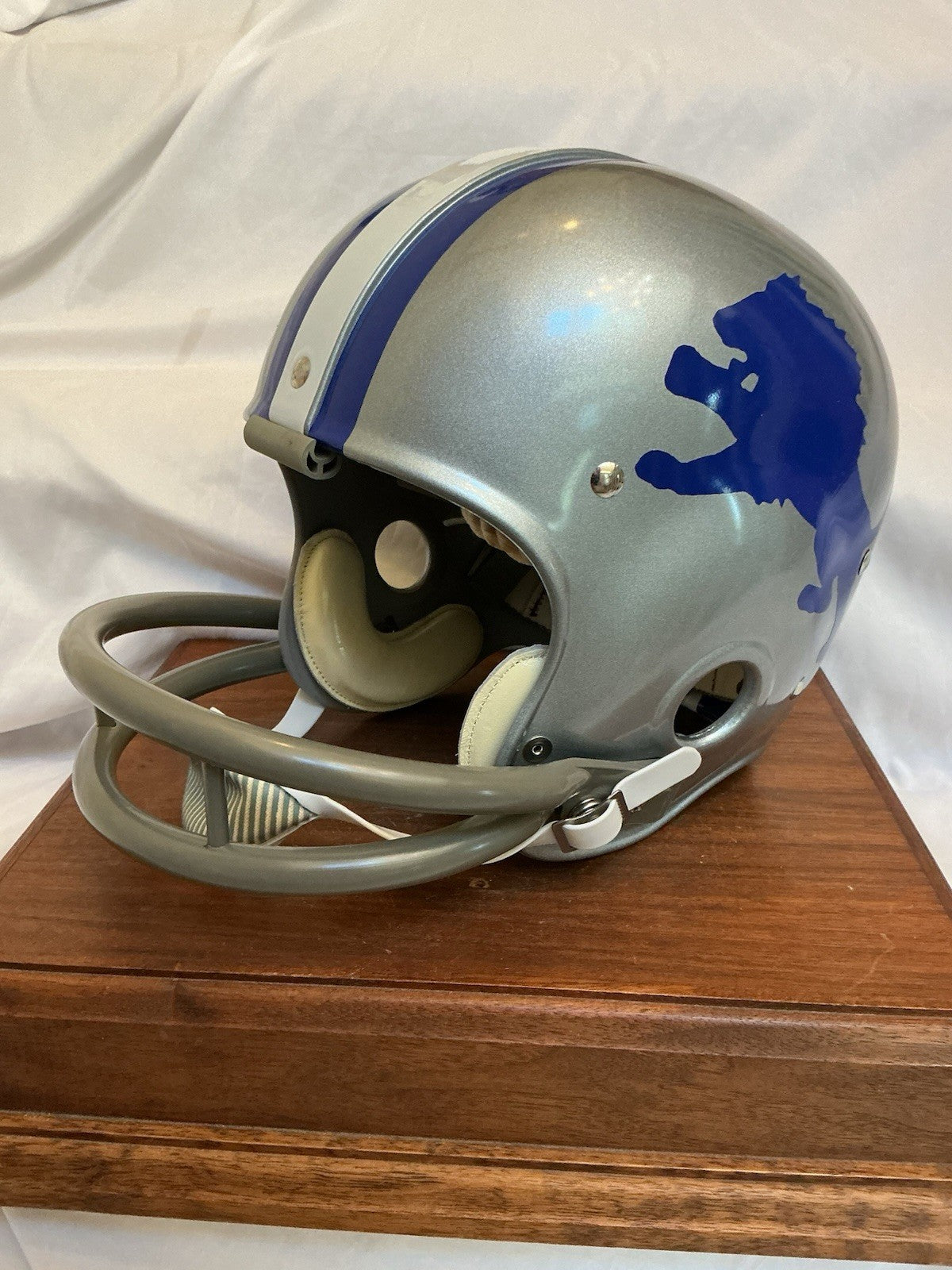 RK2 Vintage Style 1969 Detroit Lions Football Helmet Lem Barney Thin Mil Decals! WESTBROOKSPORTSCARDS