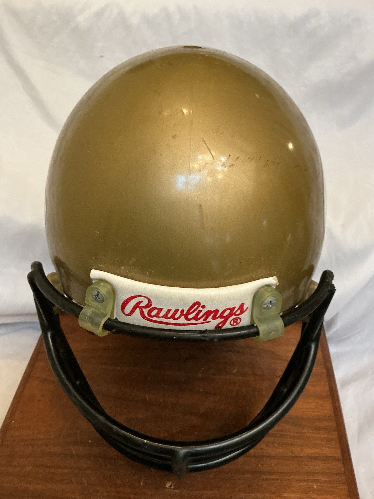 Authentic Vintage Georgia Tech Yellow Jackets Rawlings AIMS Football Helmet L WESTBROOKSPORTSCARDS