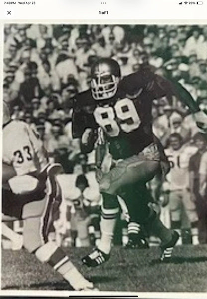 Vintage Wilson Football Helmet Custom 1970 Notre Dame Fighting Irish Browner Wilson