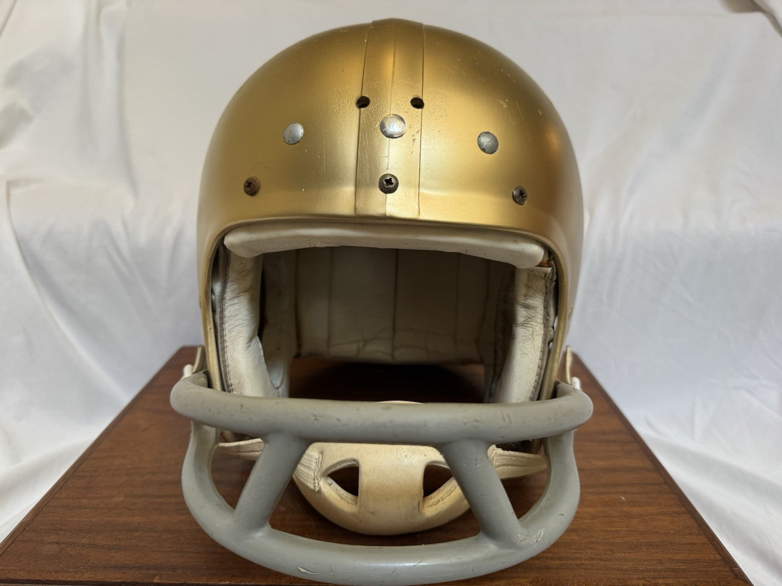 Vintage Wilson Football Helmet Custom 1970 Notre Dame Fighting Irish Theismann Wilson