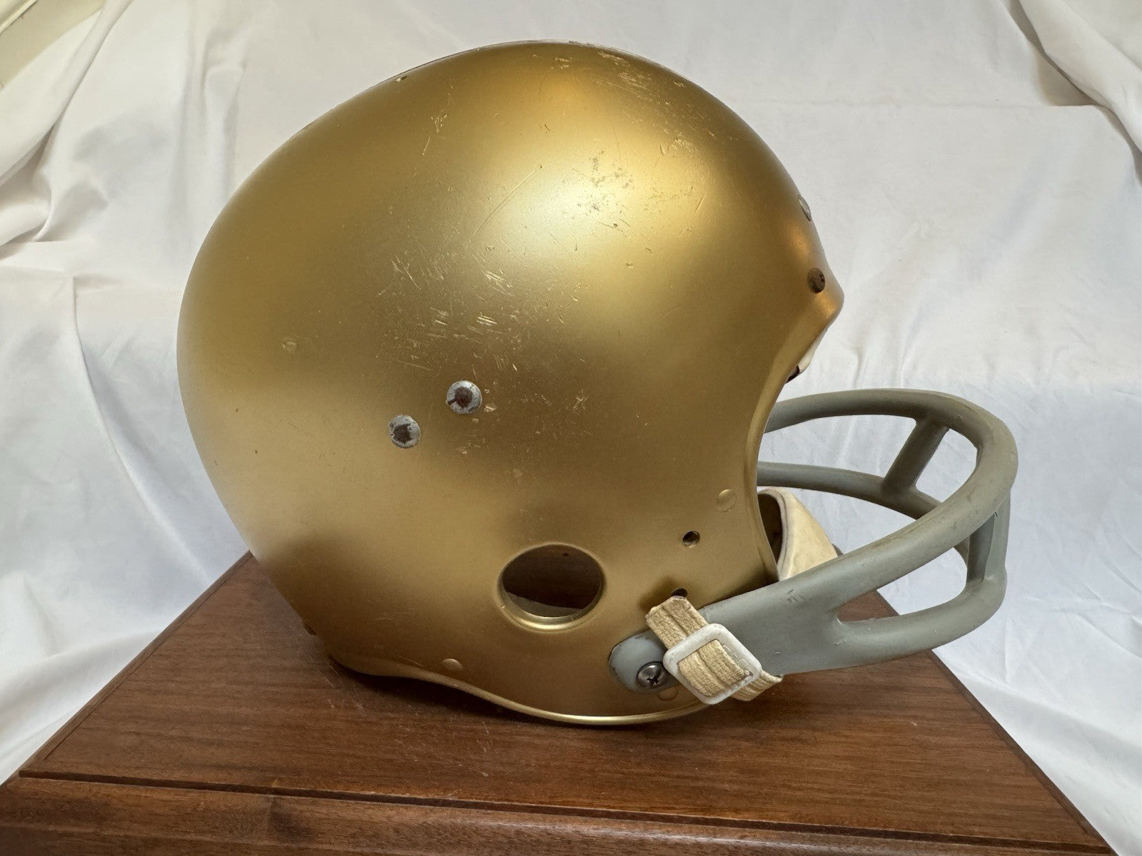 Vintage Wilson Football Helmet Custom 1970 Notre Dame Fighting Irish Theismann Wilson