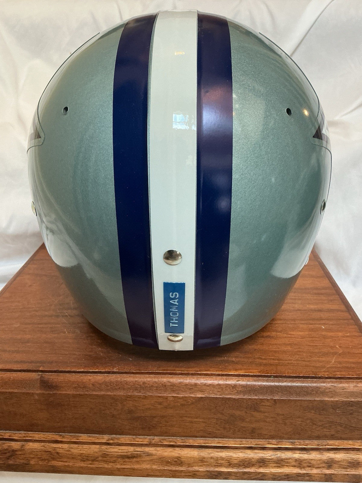 Dallas Cowboys Authentic Color Paint Duane Thomas TK2 Style Football Helmet Riddell