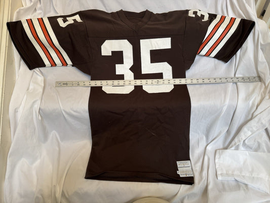 Cleveland Browns 1980s Throwback Home Jersey WESTBROOKSPORTSCARDS