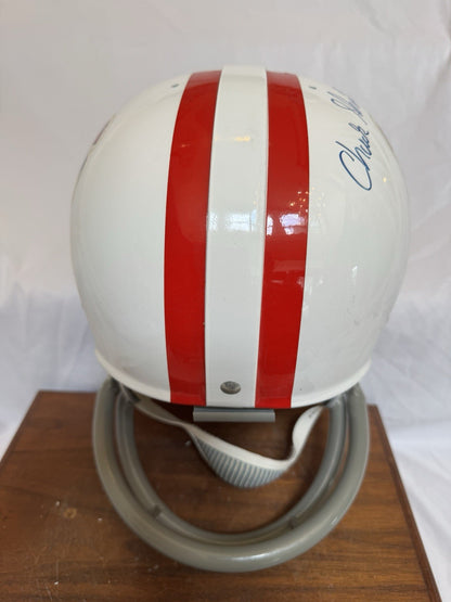 Riddell Kra-Lite RK2 Suspension Football Helmet Boston Patriots Shonta Autograph Riddell