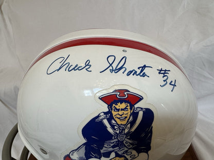 Riddell Kra-Lite RK2 Suspension Football Helmet Boston Patriots Shonta Autograph Riddell