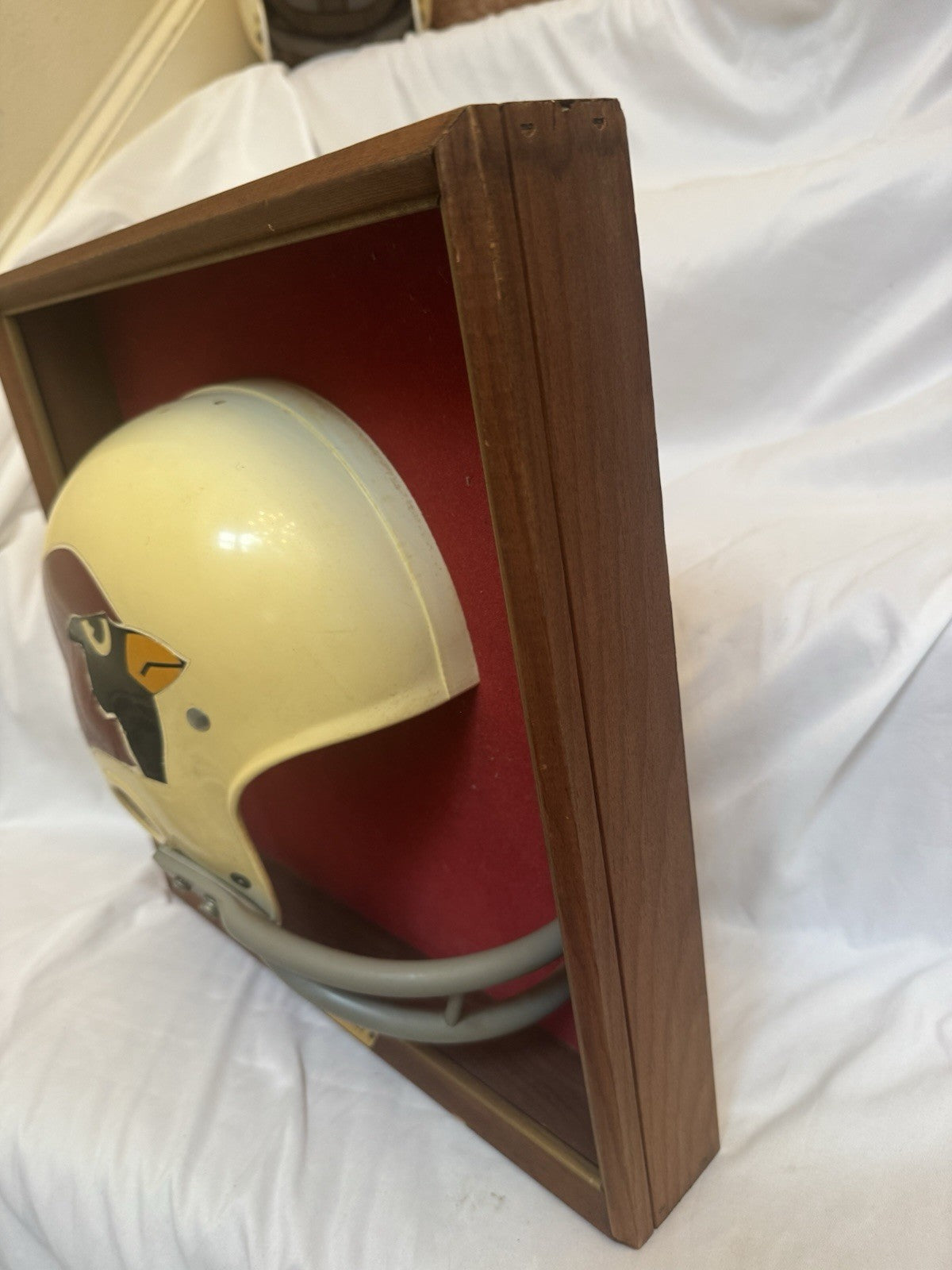 Vintage Riddell 1968 RK2 St. Louis Cardinals 1/2 Helmet Plaque framed Rare Riddell