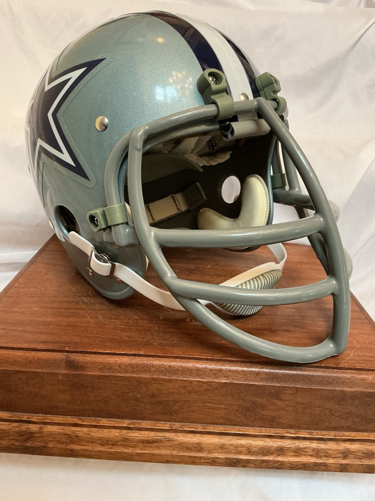 Dallas Cowboys Authentic Color Paint Bob Lilly TK2 Style Football Helmet Riddell