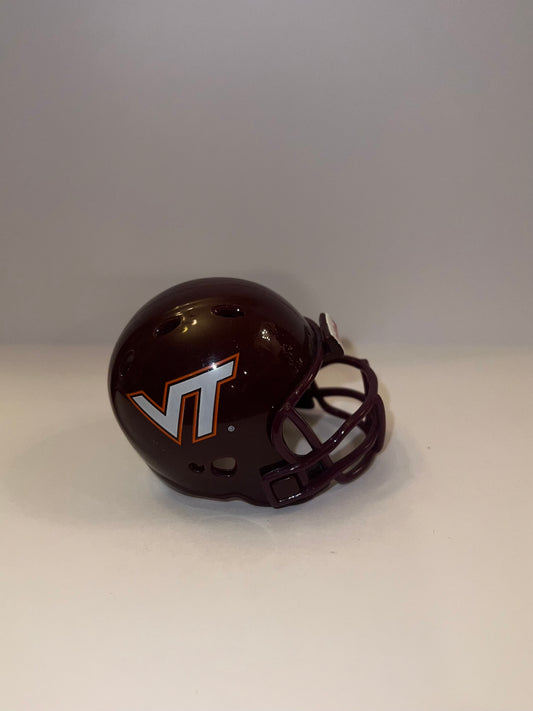 Virginia Tech Hokies Riddell NCAA Pocket Pro Revolution Pocket Pro Helmet WESTBROOKSPORTSCARDS