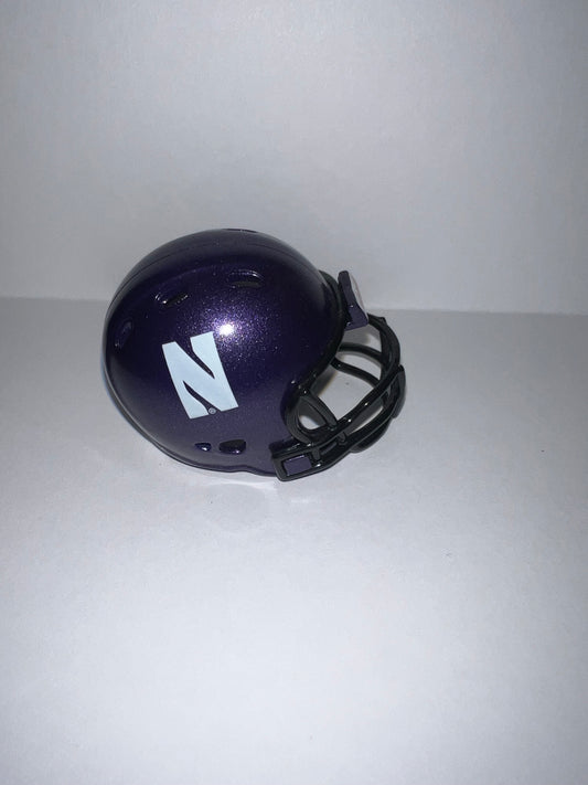 Northwestern Wildcats Riddell NCAA Pocket Pro Revolution Pocket Pro Helmet WESTBROOKSPORTSCARDS