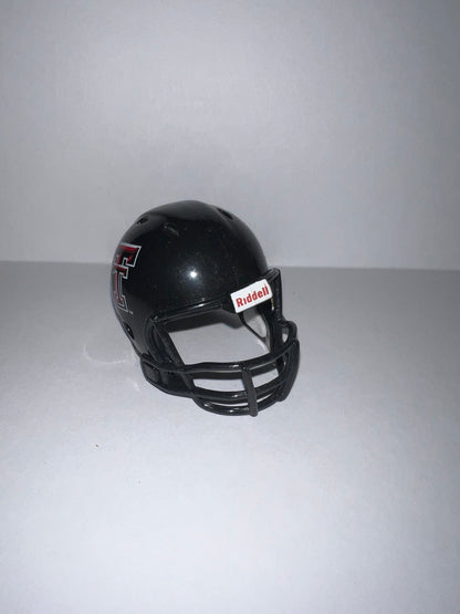 Texas Tech Red Raiders Riddell NCAA Pocket Pro Revolution Pocket Pro Helmet WESTBROOKSPORTSCARDS