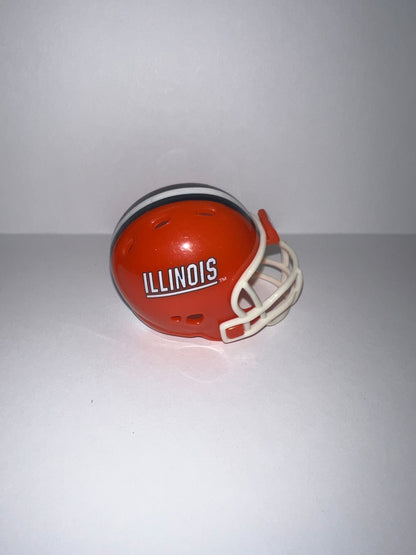 Illinois Fighting Illini Riddell NCAA Pocket Pro Revolution Pocket Pro Helmet WESTBROOKSPORTSCARDS