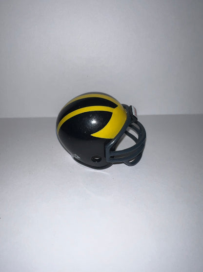 Michigan Wolverines Riddell NCAA Pocket Pro Helmet Throwback WESTBROOKSPORTSCARDS