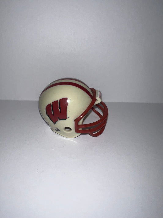 Wisconsin Badgers Riddell NCAA Pocket Pro Helmet Throwback WESTBROOKSPORTSCARDS