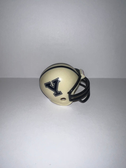 Yale Bulldogs Riddell NCAA Pocket Pro Helmet Throwback WESTBROOKSPORTSCARDS