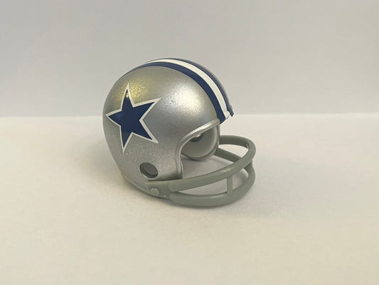 Dallas Cowboys Custom Riddell NFL 2-Bar Pocket Pro Helmet 1964-66 Throwback  WESTBROOKSPORTSCARDS   