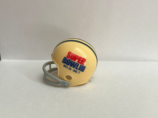 New York Jets Riddell NFL Pocket Pro Helmet Super Bowl III Championship  WESTBROOKSPORTSCARDS   