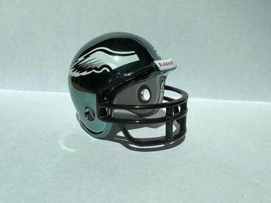 Riddell Pocket Pro and Throwback Pocket Pro mini helmets ( NFL ): Philadelphia Eagles Chrome Pocket Pro Helmet