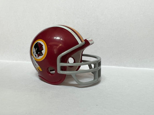 Washington Redskins Riddell NFL Pocket Pro 1972-1977 Throwback (Same helmet as current with Grey Mask)  WESTBROOKSPORTSCARDS   
