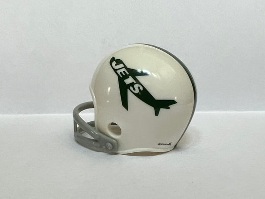New York Jets Riddell NFL 2-Bar Pocket Pro Helmet 1963 Throwback (Jet Logo)  WESTBROOKSPORTSCARDS   