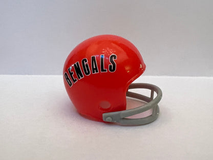 Cincinnati Bengals Riddell NFL 2-Bar Pocket Pro Helmet 1969 Throwback  WESTBROOKSPORTSCARDS   