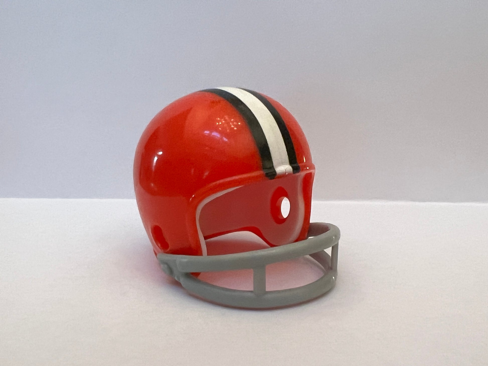 Cleveland Browns Riddell NFL 2-Bar Pocket Pro Helmet 1969 Throwback (#69 on back)  WESTBROOKSPORTSCARDS   