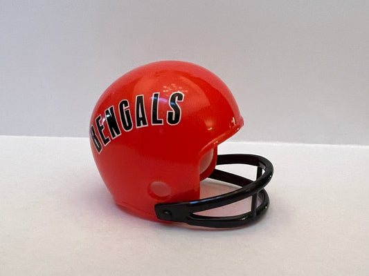 Cincinnati Bengals Riddell NFL 2-Bar Pocket Pro Helmet 1980 Throwback (Black Mask)  WESTBROOKSPORTSCARDS   