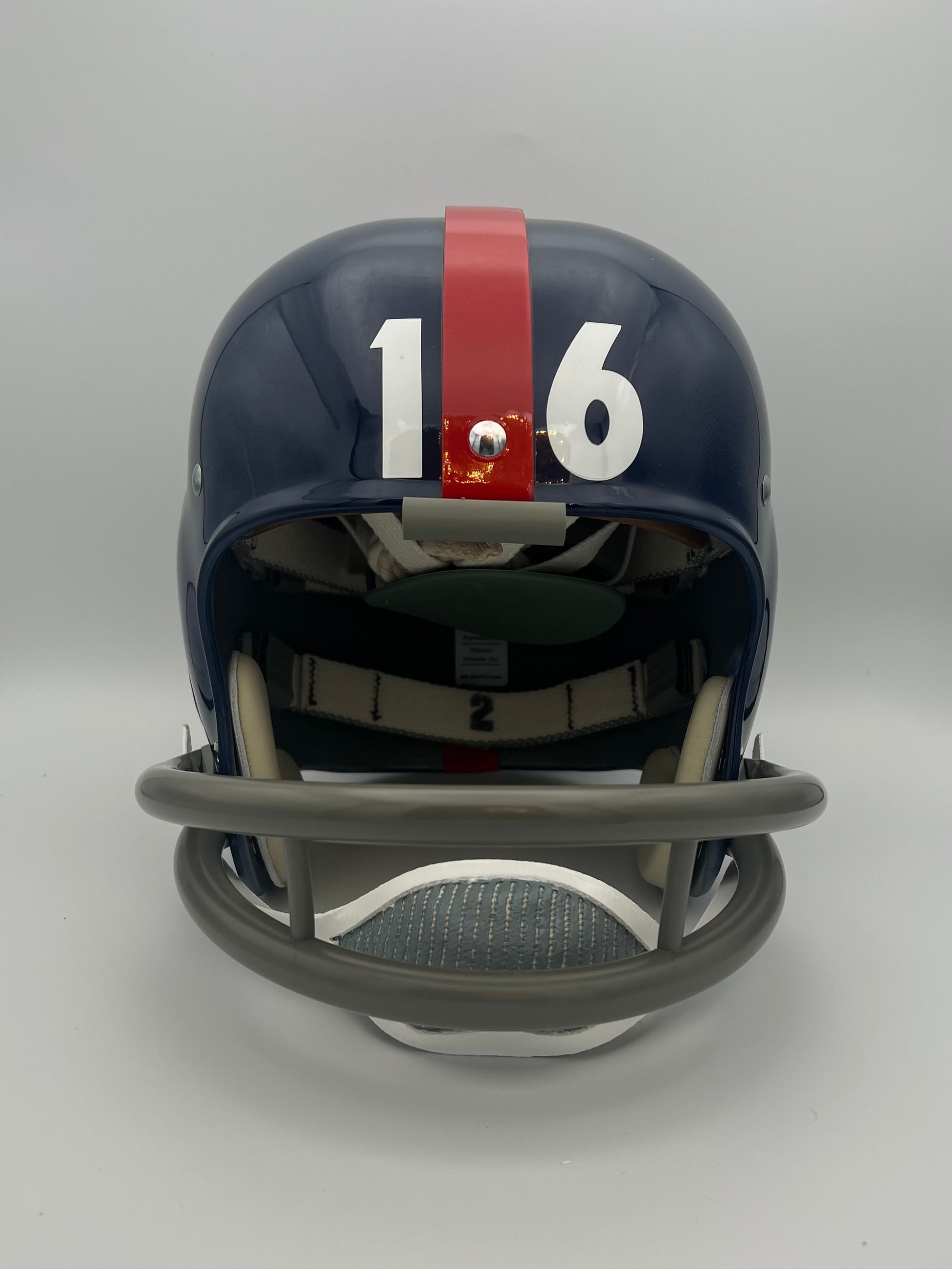 1962 New York Giants RK2 Style Custom Football Helmet Frank Gifford – WESTBROOKSPORTSCARDS 1962 New York Giants RK2 Style Custom Football Helmet Frank Gifford – WESTBROOKSPORTSCARDS