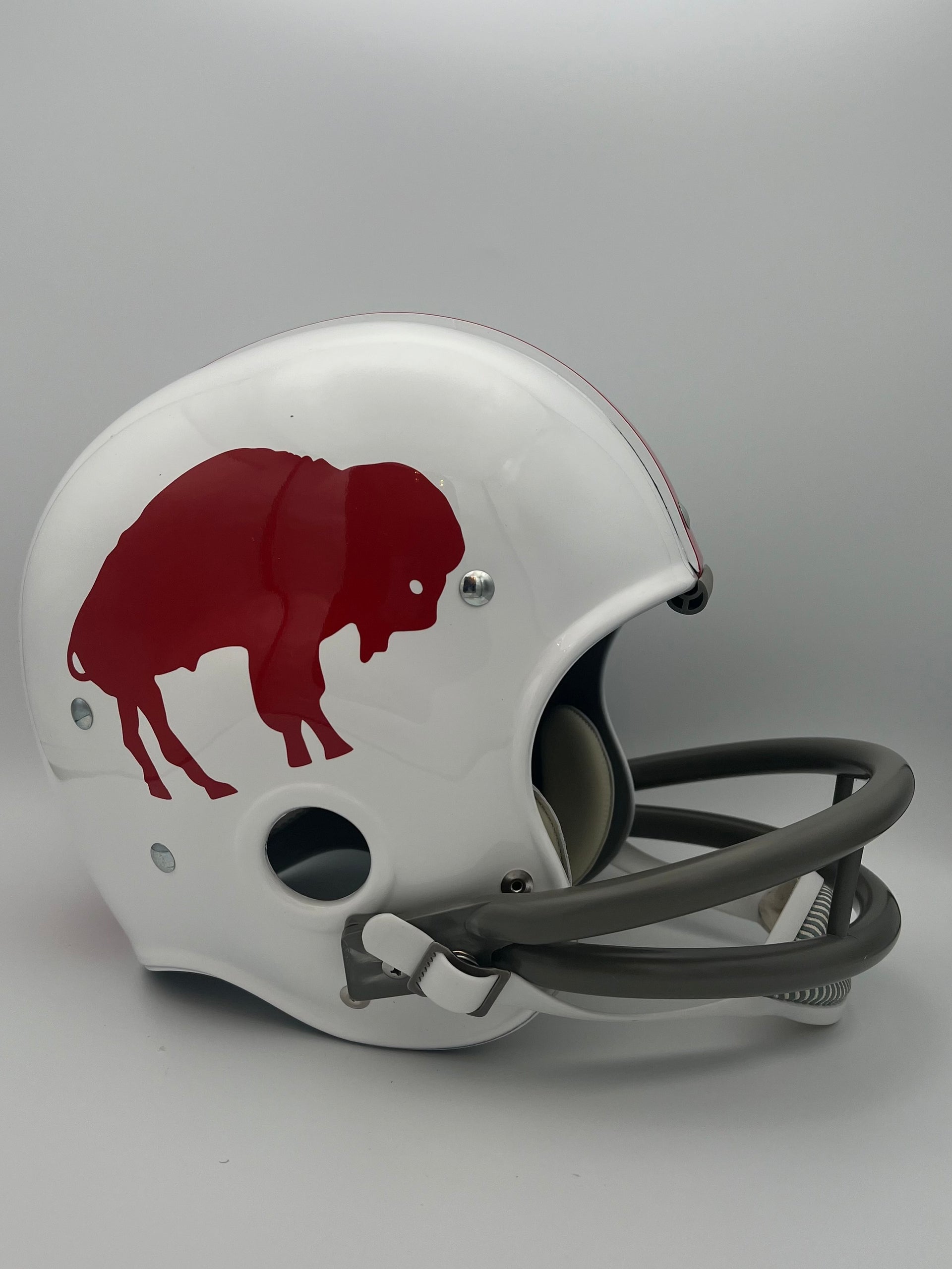 RK2 Style Suspension Football Helmet Custom 1962 Buffalo Bills – WESTBROOKSPORTSCARDS