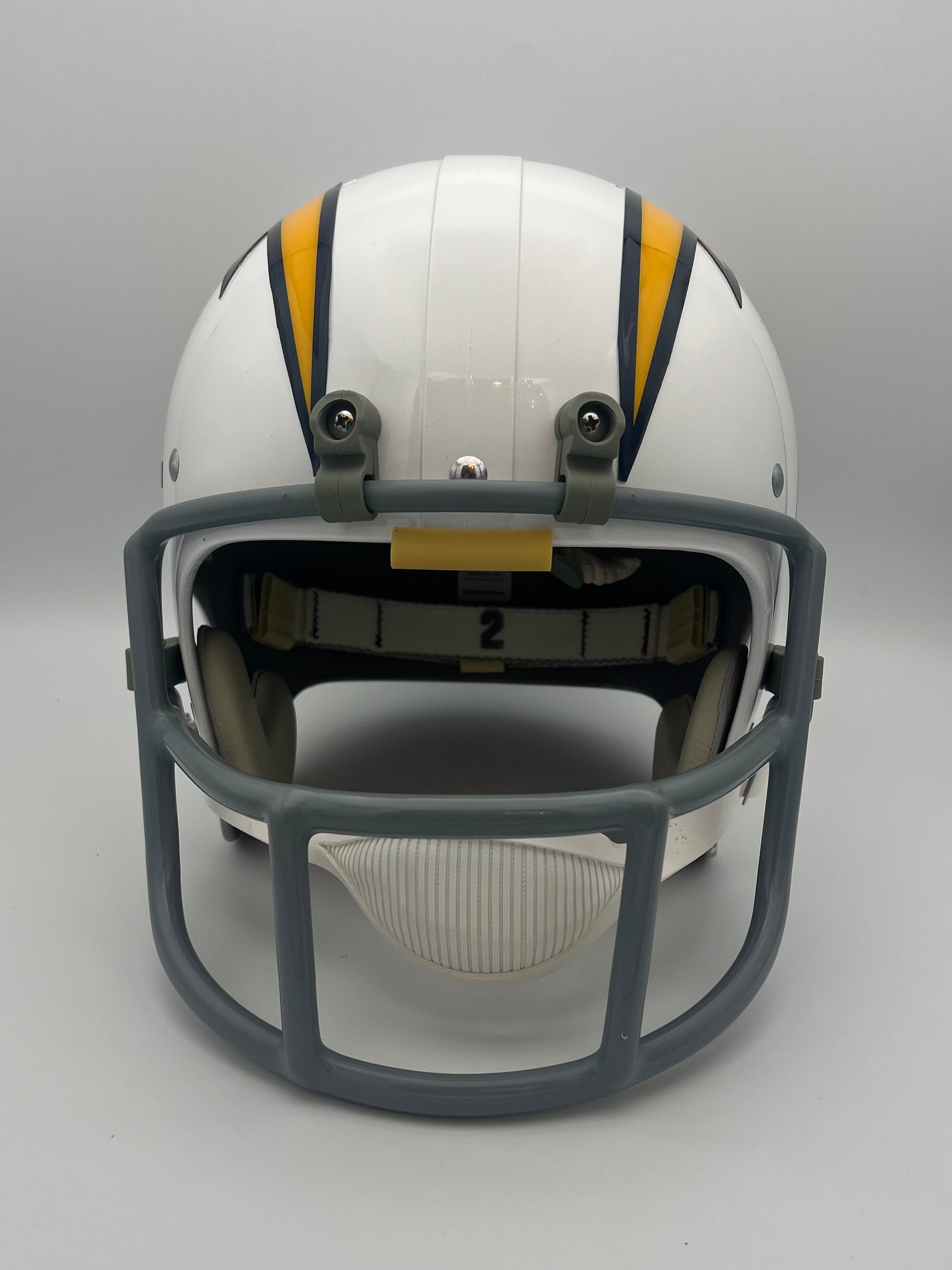 darigold football helmet TK2 Vintage Style San Diego Chargers Football Helmet Dan Fouts Rookie – WESTBROOKSPORTSCARDS