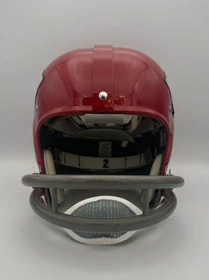 blue dawson football helmet RK Vintage Style Kansas City Chiefs Football Helmet Len Dawson Super B – WESTBROOKSPORTSCARDS