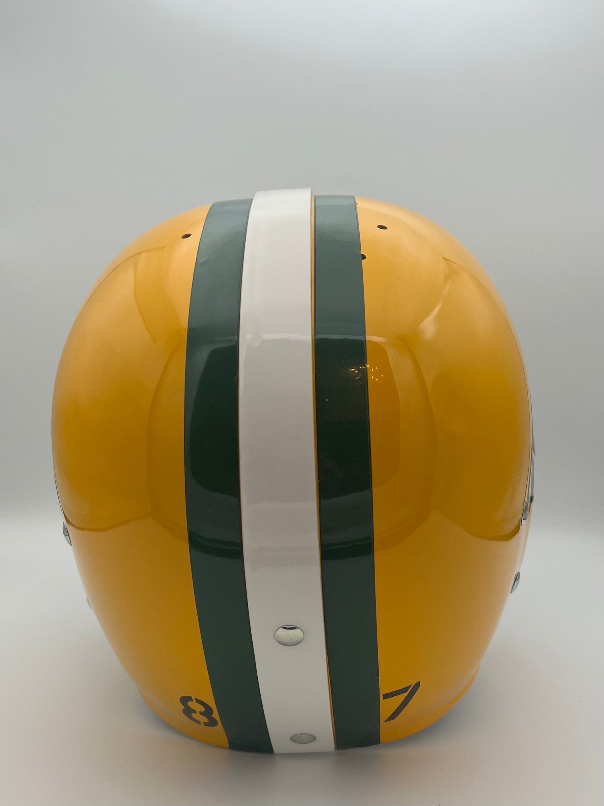 Vintage RIDDell RK2 Style Green Bay Packers Football Helmet Willie Davis Sports Mem, Cards & Fan Shop:Game Used Memorabilia:Football-NFL:Helmet WESTBROOKSPORTSCARDS   