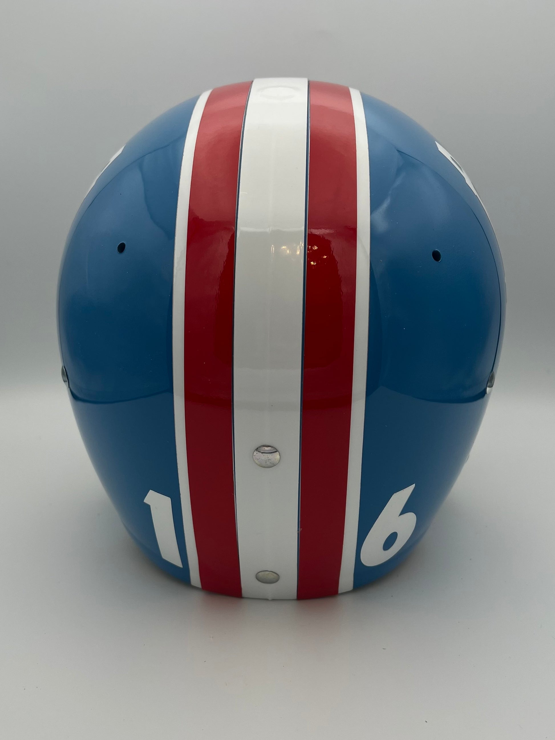 Custom TK2 Style Football Helmet 1964 Houston Oilers George Blanda Sports Mem, Cards & Fan Shop:Fan Apparel & Souvenirs:Football-NFL Riddell   