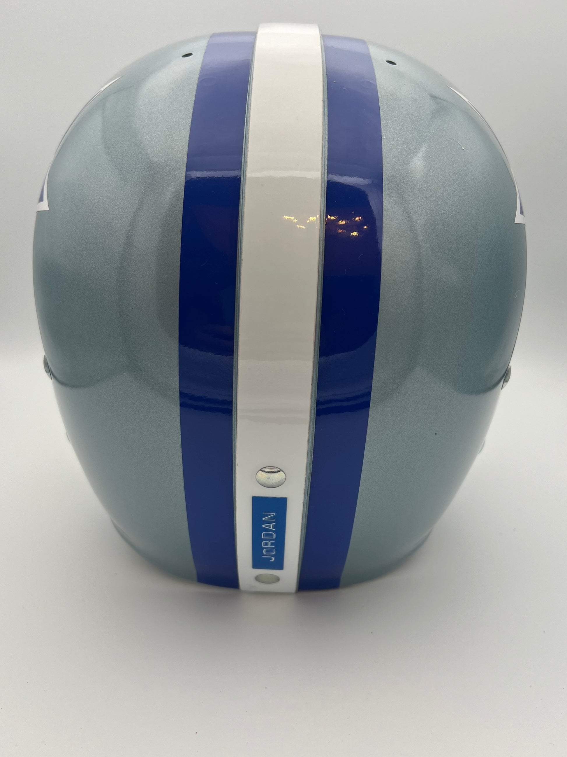 dallas cowboy football helmet and ball RK Vintage 1966 Style Dallas Cowboys Suspension Football Helmet Lee Ro – WESTBROOKSPORTSCARDS