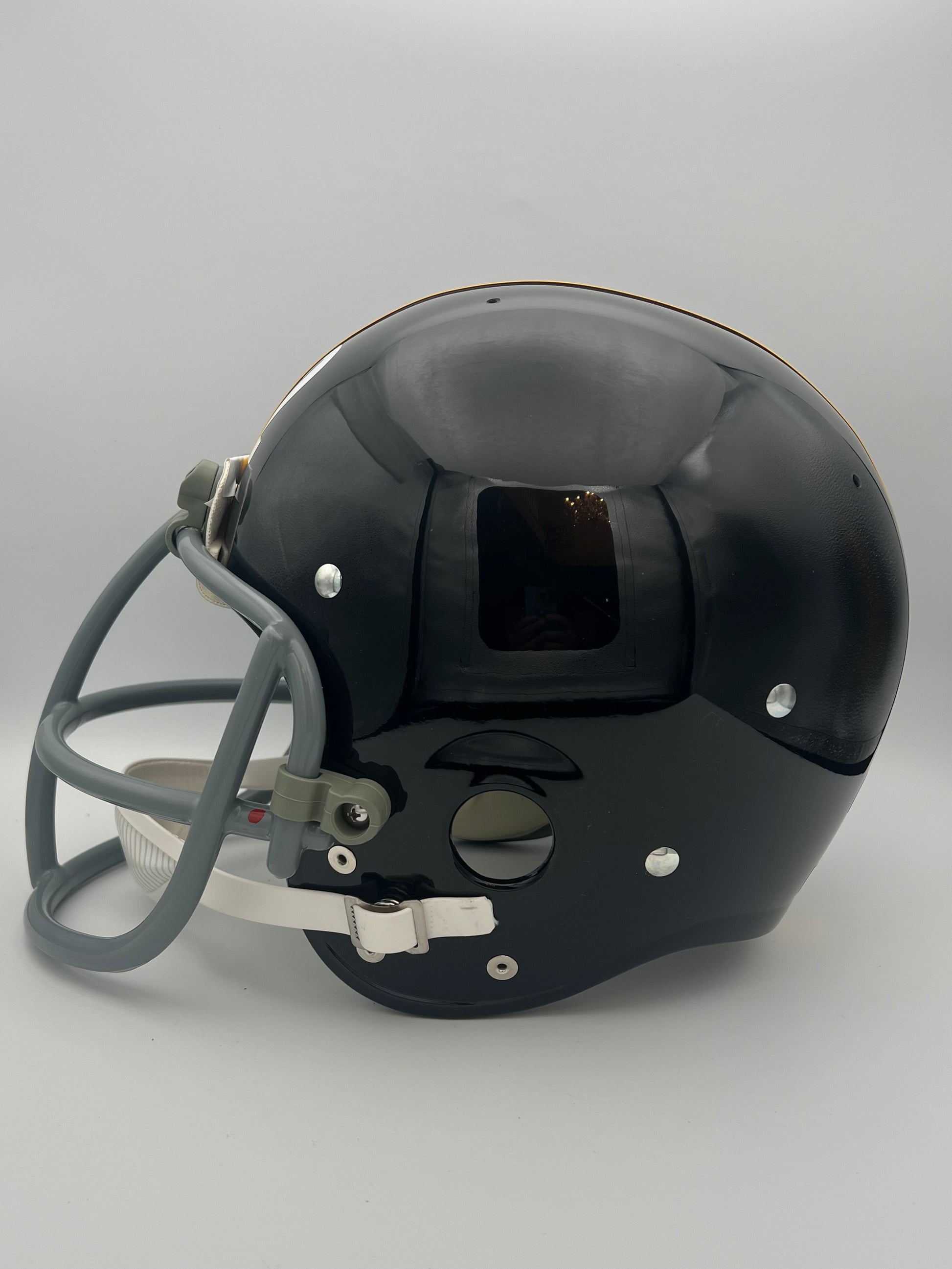 TK2 Style Football Helmet Pittsburgh Steelers 1975-76 Franco Harris Sports Mem, Cards & Fan Shop:Fan Apparel & Souvenirs:Football-NFL Riddell   
