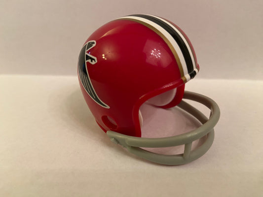 Riddell AFL & NFL 2-Bar Throwback Pocket Pro Helmets: 1966 Atlanta Falcons 2-Bar Throwback Pocket Pro with gold side stripes