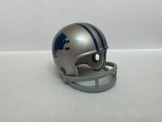 Detroit Lions Riddell NFL 2-Bar Pocket Pro Helmet 1962 Throwback (No white center stripe)  WESTBROOKSPORTSCARDS   