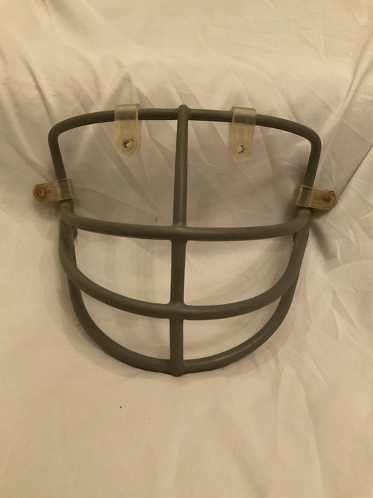 Original Vintage Riddell NJOP Football Helmet Gray Face Mask Fits TK Helmets! WESTBROOKSPORTSCARDS