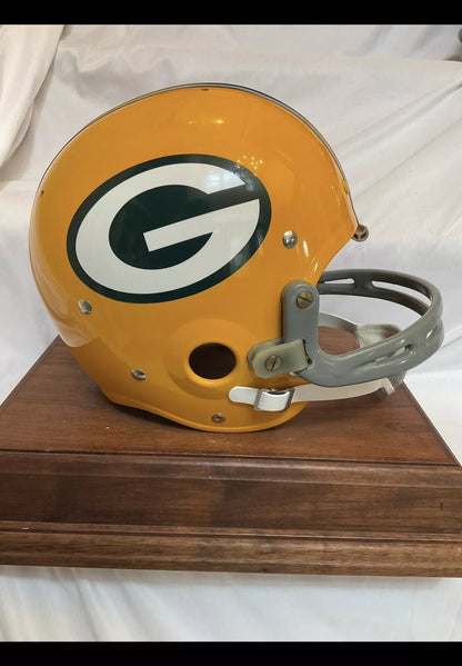 TK2 Style Football Helmet Custom Green Bay Packers John Hadl DG-105 Dungard Mask WESTBROOKSPORTSCARDS