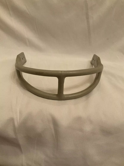 1960's Vintage ORIGINAL GRAY MacGregor 2-Bar Kra-Lite Facemask Suspension Helmet  WESTBROOKSPORTSCARDS   