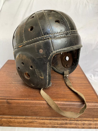 Original Wilson Authentic F2180 Leather Suspension Football Helmet Size 7 1/4 WESTBROOKSPORTSCARDS