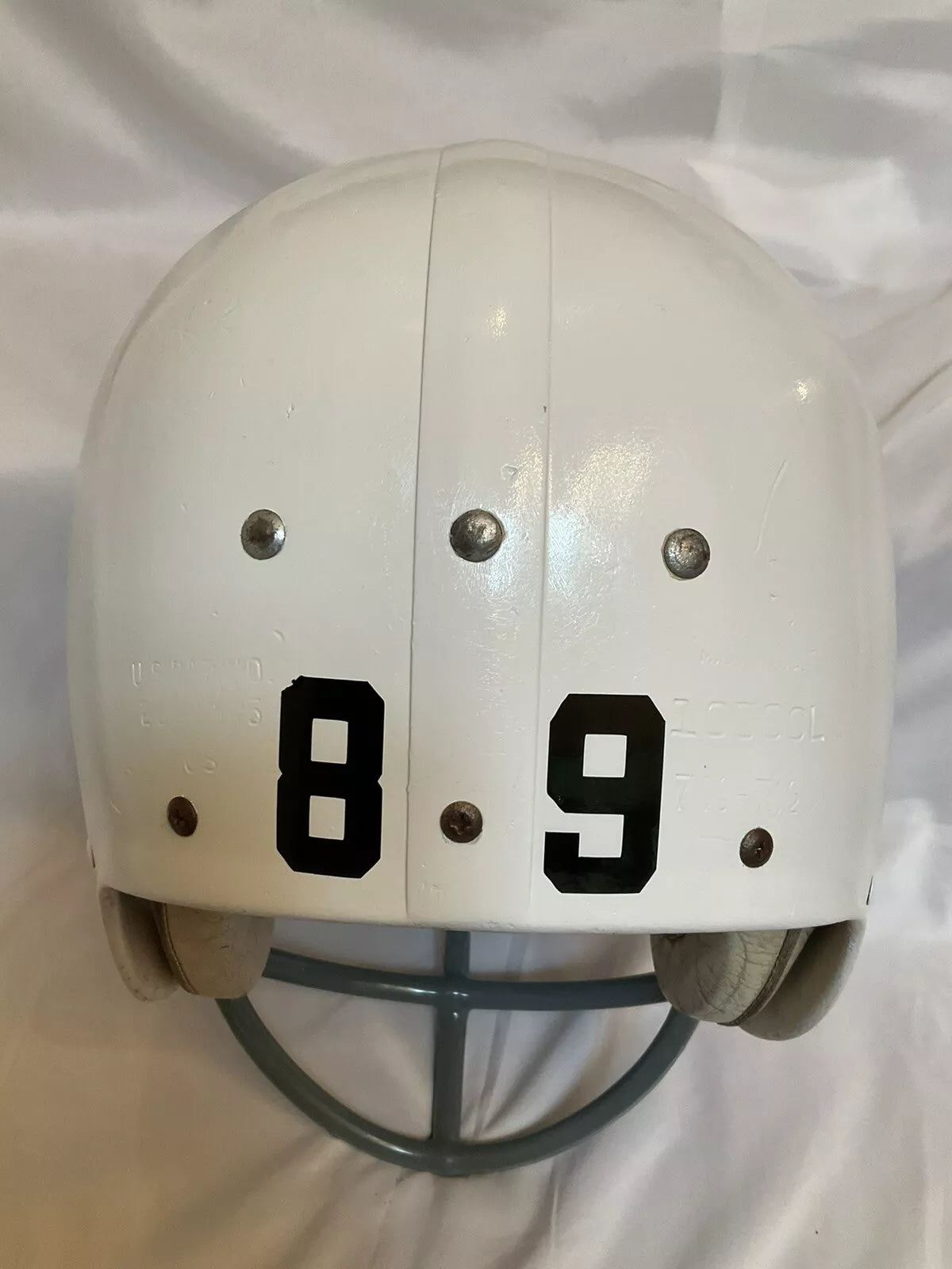 Original Vintage Wilson Football Helmet Size 7 1/4 Custom Philadelphia – WESTBROOKSPORTSCARDS Original Vintage Wilson Football Helmet Size 7 1/4 Custom Philadelphia – WESTBROOKSPORTSCARDS